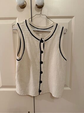 NWT MAGASCHONI VEST TOP SIZE XS